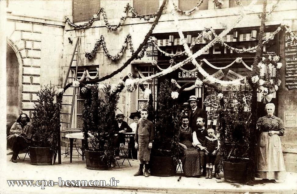 BESANÇON - Le Bar BERSOT - Fêtes de 1902